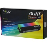Gelid GLINT ARGB M.2 SSD , Refroidisseur Noir