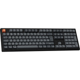 Keychron K10 Max-H4Z RGB clavier mécanique Noir, Layout BE (AZERTY), Keychron Super Banana, 100%, Hot-swappable, Bluetooth, 2.4GHz