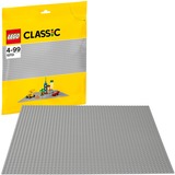 LEGO Classic - La Plaque de Base - Gris, Jouets de construction 10701