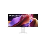 LG UltraWide 40U990A-W 40" 4K Ultra HD Moniteur incurvé Blanc/noir, 1x DisplayPort, 2x HDMI, 5x USB-C, 2x USB-A, 2x Thunderbolt, 1x RJ-45, 120 Hz
