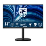 Philips 32B2N3500 31.5" Moniteur  Noir, 100 Hz, HDMI, DisplayPort, Audio USB-hub