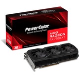 PowerColor Radeon RX 7900 XT 20G, Carte graphique 1x HDMI, 2x DisplayPort, 1x USB-C