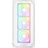 Sharkoon AK5G RGB midi tower, boîtier pc Blanc | 2x USB-A | 1x USB-C | RGB | Window