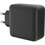 Sitecom 100W Power Delivery chargeur Noir, 2x USB-C, 1x USB-A