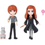 Spin Master Wizarding World: Harry Potter - Magical Minis Ron and Ginny Weasley, Figurine Wizarding World HARRY POTTER - PACK AMITIÉ MAGICAL MINIS RON & GINNY - Coffret Amitié 2 Figurines Poupées Articulées Ron et Ginny 8 cm Avec Accessoires - 6061834 - Jouet Enfant 5 ans et +, Action/Aventure, 5 an(s), Multicolore