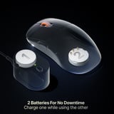 SteelSeries Sensei Pro, Souris gaming Blanc, 100 - 42 000 DPI, 8K, UWB / 6 GHz