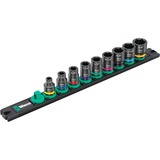 Wera 9608 Cap magnétique B Impaktor Imperial 1, Clés mixtes à cliquet Noir/Vert, 9 pièces