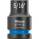 Wera 9608 Cap magnétique B Impaktor Imperial 1, Clés mixtes à cliquet Noir/Vert, 9 pièces