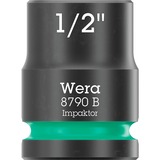 Wera 9608 Cap magnétique B Impaktor Imperial 1, Clés mixtes à cliquet Noir/Vert, 9 pièces
