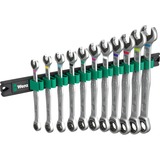 Wera 9630 Bande magnétique 6000 Joker 1 jeu de clés à ergots, Clé plate 11 pièces