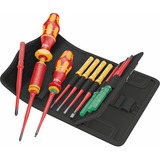 Wera Kraftform Kompakt VDE 16 Torque extra slim 1 Tool Finder, Tournevis Rouge/Jaune, 16 pièces