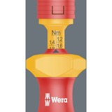 Wera Kraftform Kompakt VDE 16 Torque extra slim 1 Tool Finder, Tournevis Rouge/Jaune, 16 pièces