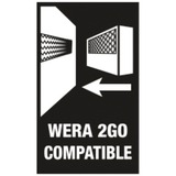 Wera Kraftform Kompakt VDE 16 Torque extra slim 1 Tool Finder, Tournevis Rouge/Jaune, 16 pièces
