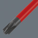Wera Kraftform Kompakt VDE 16 Torque extra slim 1 Tool Finder, Tournevis Rouge/Jaune, 16 pièces
