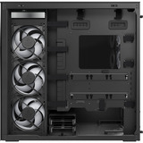 ARCTIC Xtender VG (Mirror Black) boîtier midi tower Noir | 2x USB-A | 1x USB-C | RGB | Verre Trempé