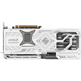 ASRock Radeon RX 9070 XT Steel Legend 16GB, Carte graphique Blanc/gris, RDNA4, GDDR6, 3x DisplayPort, 1x HDMI