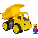 BIG Power-Worker Kipper + Figur, Jeu véhicule Jaune/gris, Camion benne, 2 an(s), Noir, Jaune