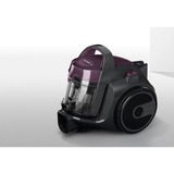 Bosch BGC05AAA1 Aspirateur Sec Sans sac Violet/gris, Sec, Sans sac, HEPA, Cyclonique, 78 dB, Gris