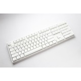 Ducky One 3 Classic Pure White, clavier Blanc, Layout États-Unis, Cherry MX Red Silent