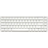 Ducky One 3 SF RGB clavier gaming mécanique Blanc, Layout BE (AZERTY), Red Cherry MX RGB, 65%
