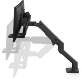 Ergotron HX Desk Dual Monitor Arm, Support de moniteur Noir, Boulon traversant, 15,9 kg, 81,3 cm (32"), 400 x 400 mm, Réglage de la hauteur, Noir