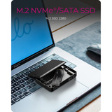 ICY BOX IB-CR601M-C31, Boîtier disque dur Noir