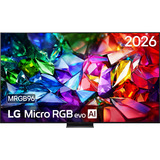 LG Micro RGB evo AI 100" 4K Ultra HD TV LED Noir, 4x HDMI, 2x USB, Bluetooth, LAN, WLAN, CI+, HDR10