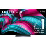 LG OLED evo AI C5 65" Ultra HD TV OLED Noir, 4x HDMI, 3x USB, Optique, Bluetooth, LAN, WLAN, HDR10, Dolby Vision