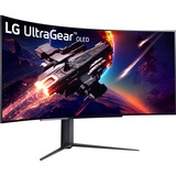 LG UltraGear OLED 45GR95QE-B 45" incurvé UltraWide Gaming Moniteur Noir, 2x HDMI, 1x DisplayPort, 2x USB-A 3.2 (5 Gbit/s), 240 Hz