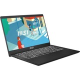 MSI Modern 14 C13M-421BE 14" PC portable Noir | Core i7-1355U | Iris Xe Graphics | 16 Go | 512 Go SSD