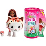 Mattel Barbie Cutie Reveal Chelsea - Costume Cuties Serie - Kitty Red Panda, Poupée 