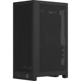 NZXT  boîtier mini tower Noir | 2x USB-A | 1x USB-C | Window