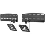 Neomounts WL30-265BL1 support mural ultraplat pour TV, Montage 