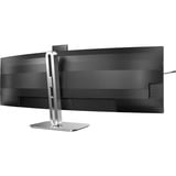 Philips 49B2U6900CH 48.8" Moniteur UltraWide incurvé Gris foncé/argent, 1x DisplayPort, 2x HDMI, 3x USB-C, 4x USB-A, 1x RJ-45