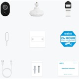 Reolink B350, caméra intelligente 4K/8MP WiFi bi-bande pour batterie, Caméra de surveillance Blanc, Vision nocturne en couleur