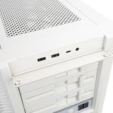 SilverStone FLP02 boîtier midi tower Beige | 2x USB-A | 1x USB-C