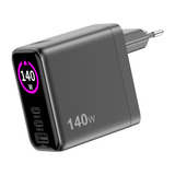 Sitecom Chargeur mural GaN 140 W LED Noir