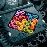 SmartGames Engrenages IQ, Jeu de puzzle Néerlandais, 1 joueur, à partir de 7 ans, 120 tâches