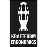 Wera Kraftform Kompakt 27 XL Universal 1, Set d'embouts de vissage Noir/Vert, 7 pièces