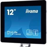 iiyama ProLite TF1215MC-B1 12.1" Moniteur tactile  Noir, 30,7 cm (12.1"), 1024 x 768 pixels, LCD, 25 ms, Noir