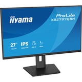 iiyama ProLite XB2797QSN-B1 27" Moniteur  Noir, 75 Hz, HDMI, DisplayPort, USB-C, LAN, Audio