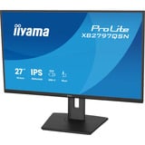 iiyama ProLite XB2797QSN-B1 27" Moniteur  Noir, 75 Hz, HDMI, DisplayPort, USB-C, LAN, Audio