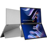 ZenScreen Duo OLED MQ149CD écran plat de PC 35,6 cm (14") 1920 x 1200 pixels WUXGA Argent 21" Moniteur 