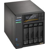 Asustor Asustor Lockerstor 4 AS6804T  Gen 3, NAS Noir