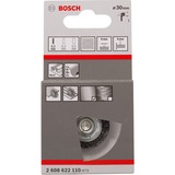 Bosch 2 608 622 110 Roue de fil et brosse en fil d'acier Roue à rayons 3 cm Roue à rayons, 3 cm, 0,2 mm, 4500 tr/min, Métal