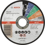 Bosch Disques à tronçonner Multi Construction – Rapido, Disque de coupe 12,5 cm, Multicolore, 1,6 mm, 1 pièce(s)