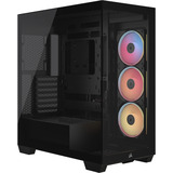Corsair 3500X RS-R ARGB boîtier midi tower Noir | 2x USB-A | 1x USB-C | RGB | Verre Trempé