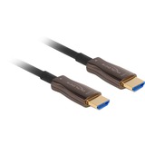 DeLOCK Câble optique actif HDMI 8K Noir, 20 mètres