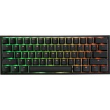 Ducky One 2 Pro Mini RGB clavier gaming mécanique Noir, Layout BE (AZERTY), Cherry MX2A Speed Silver, 60%