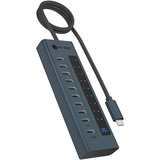 ICY BOX IB-HUB1450-C31, Hub USB Anthracite